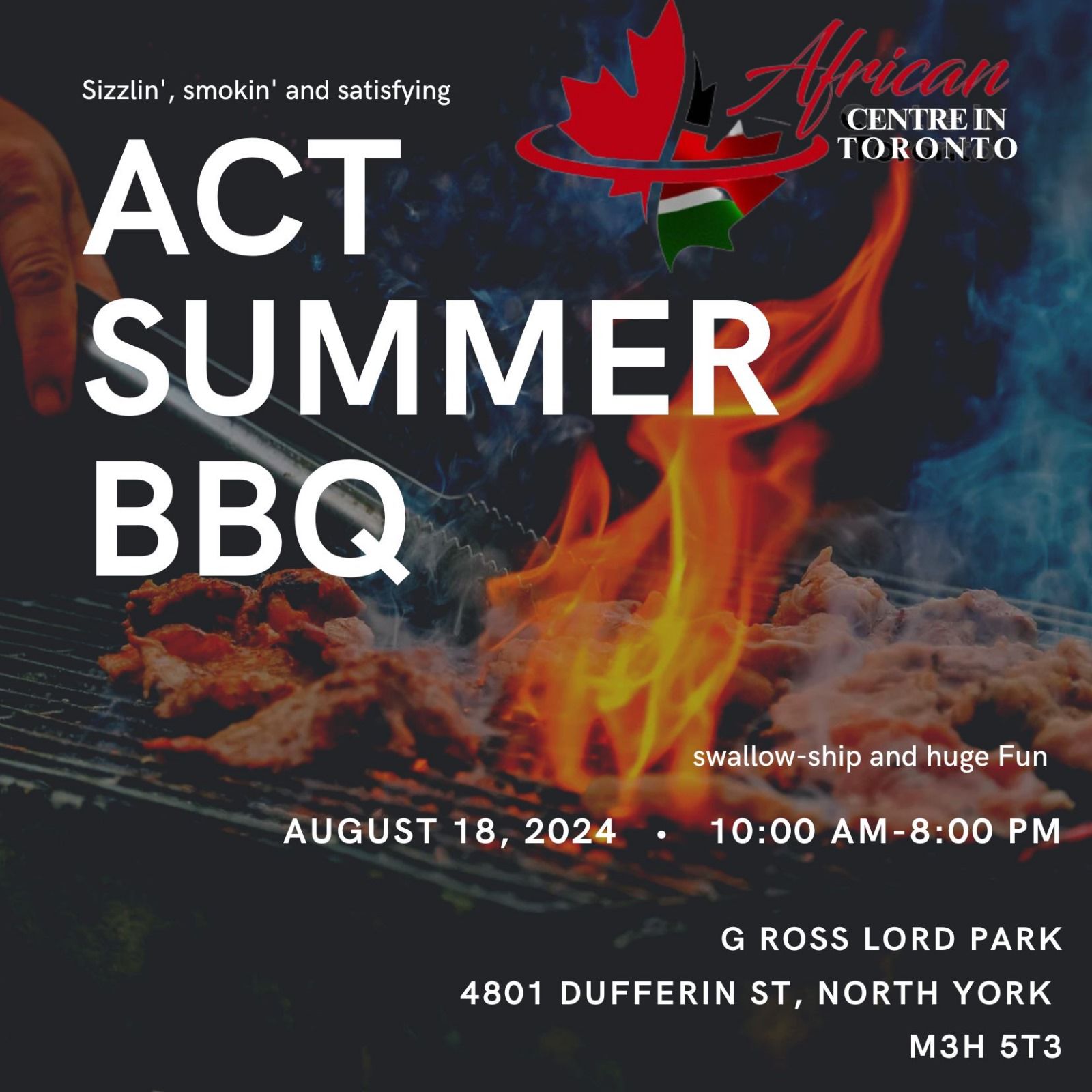 African Centre in Toronto (ACT) Summer BBQ